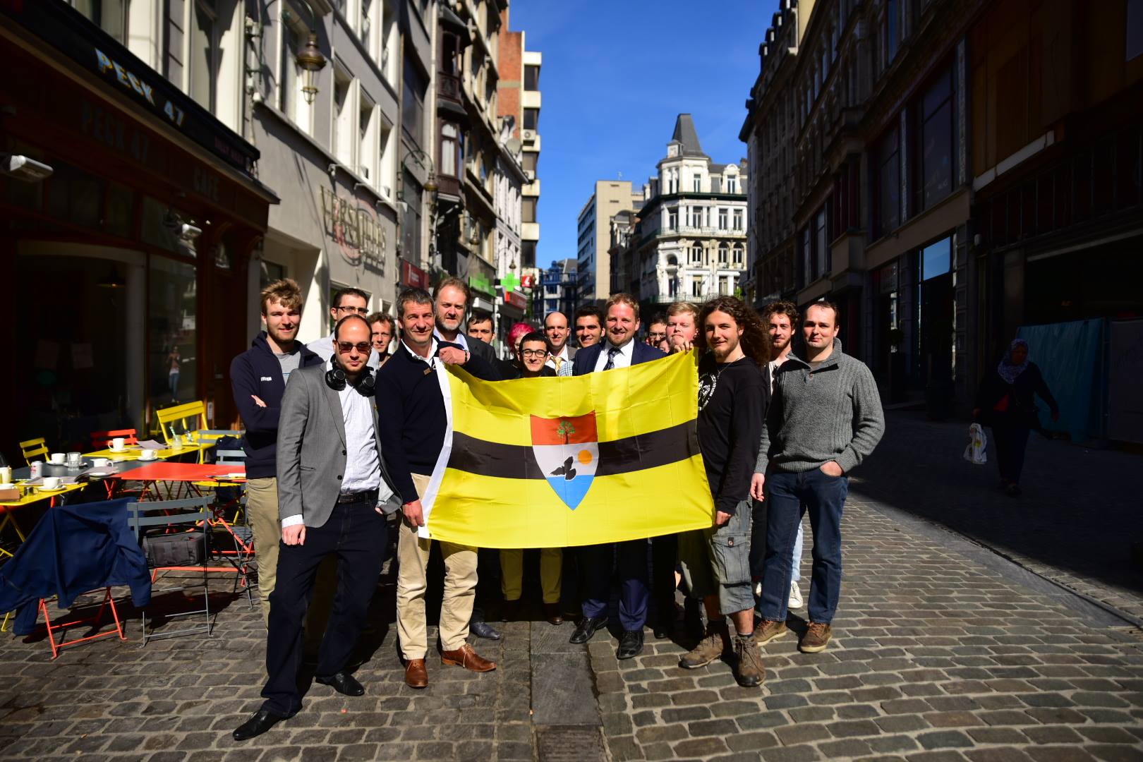 Le Parti Libertarien belge reconnaît le Liberland